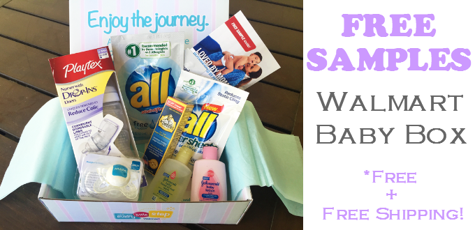 FREE Walmart baby Welcome Box + Free Shipping