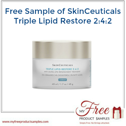 Free Sample of SkinCeuticals Triple Lipid Restore 2:4:2