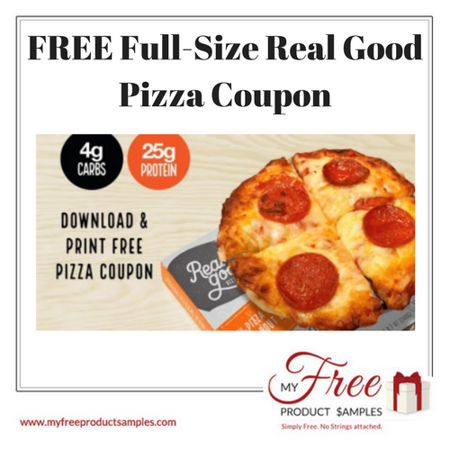 Free Real Good Pizza Product Coupon