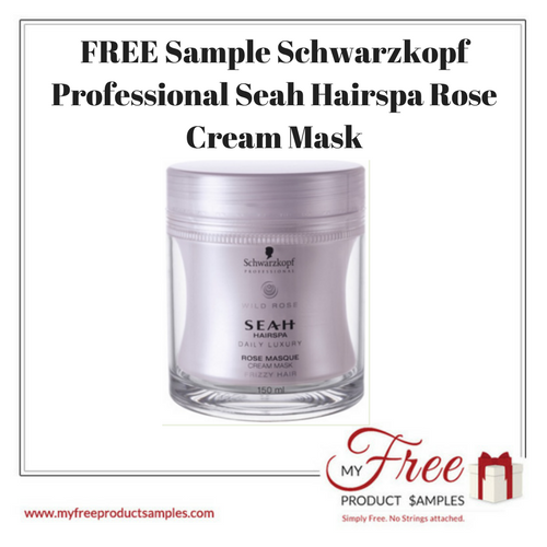 Free Schwarzkopf Seah Hairspa Rose Cream Mask Sample