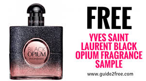 Free Yves Saint Laurent Black Opium Fragrance Sample