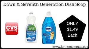 Dawn, 16.2-19.4 oz or Seventh Generation Dishwashing Liquid, 25 oz