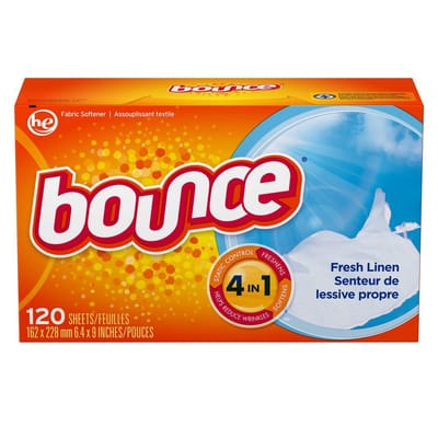 Bounce Fabric Softener, 120 ct