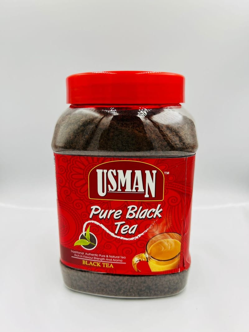 Usman Pure Black Tea. 350gm Jar