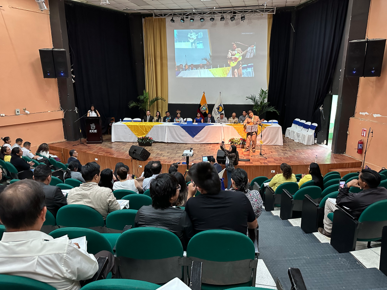 Foro de Seguridad Ciudadana y Derechos Humanos se desarrolló en Puyo