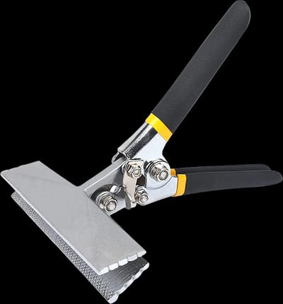 Hurricane Sheet Metal Hand Seamer, 6 Inch Straight Jaw Sheet Metal Bender Tools for Flattening Metal,Double Dipped Cushion Handle