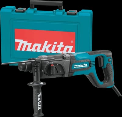 Makita HR2475 1" Rotary Hammer, accepts SDS-PLUS bits (D-handle)