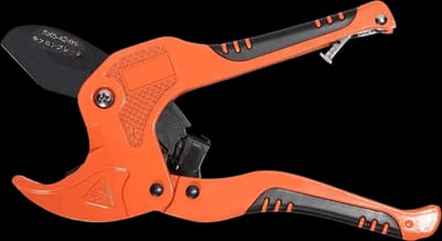 Zantlea Pipe and Tube Cutter, Ratcheting Hose Cutter One-hand Fast Pipe Cutting Tool with Ratchet Drive for Cutting Less Than 1-1/4" O.D. PEX, PVC, and PPR Pipe