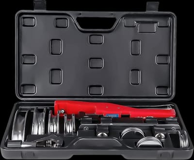 Tube Bender Kit Refrigeration Ratcheting Tubing benders Hand Tool 1/4 to 7/8 Inch Aluminium Alloy Replacement Head
