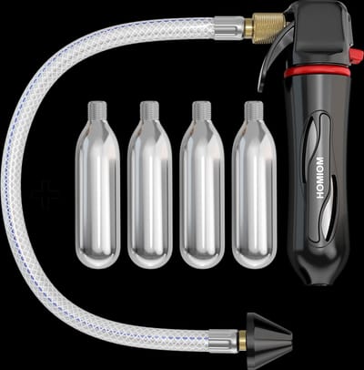 Homiom Drain Gun | 4 Co2 cartridges Included | for A/C Condensate Lines