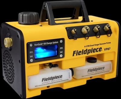 Fieldpiece VP87 - Dual Stage, 8 CFM Vacuum Pump