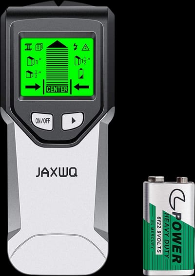 Stud Finder Wall Scanner - 5 in 1 Stud Detector with Intelligent Microprocessor chip and HD LCD Display, Stud Sensor Beam Finders for the Center and Edge of Wood AC Wire Metal Studs Joist Pipe