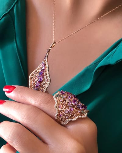 All rules to get the best fit for ring and necklace