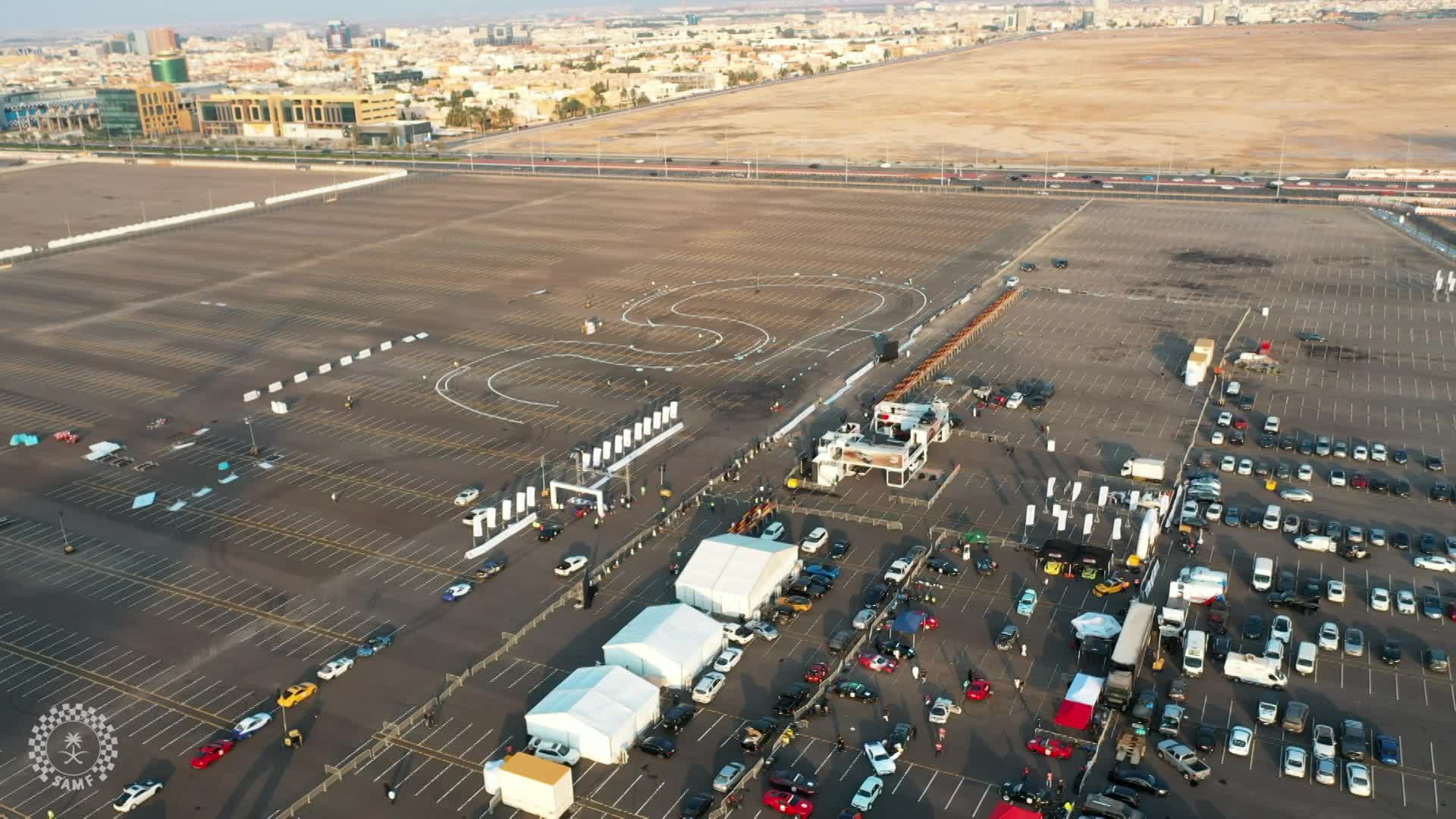 Drift - the third round in Jeddah