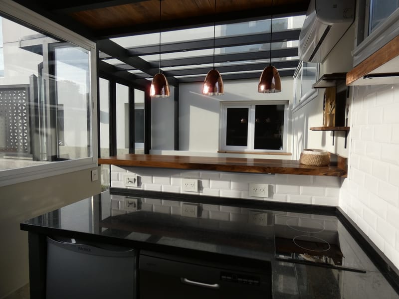 Terraza en departamento en Palermo, CABA