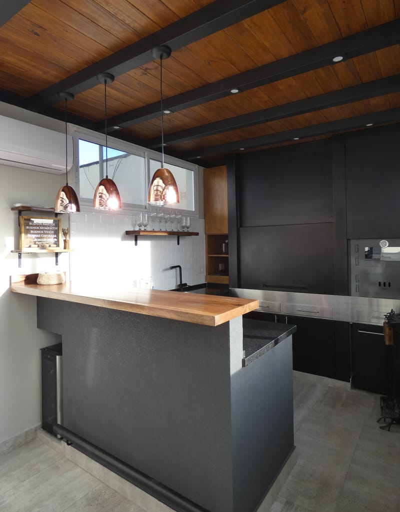 Terraza en departamento en Palermo, CABA