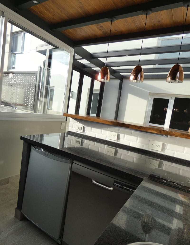 Terraza en departamento en Palermo, CABA