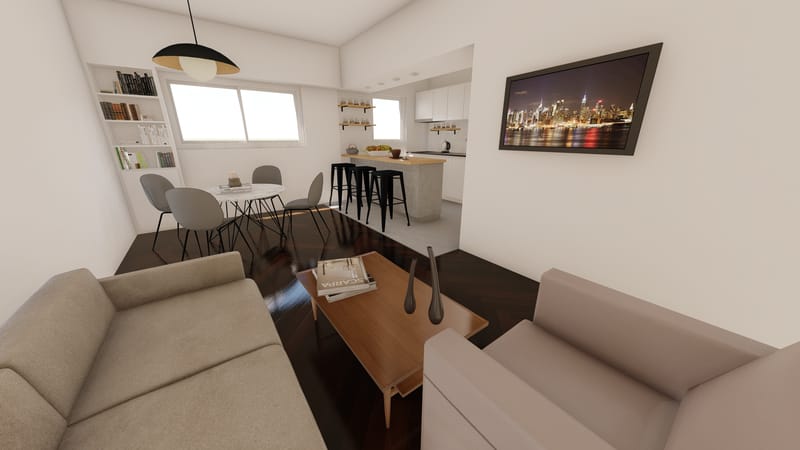 Departamento en Recoleta, CABA