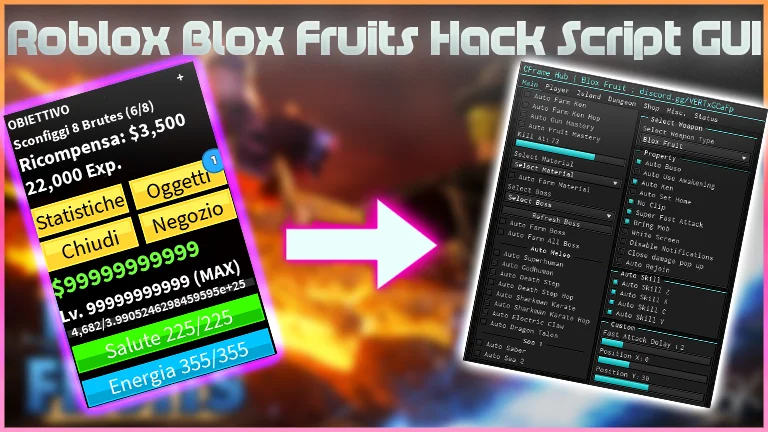 HACK] Roblox Blox Fruits Hack Script GUI: Auto Farm, Devil Fruit PASTEBIN 2023