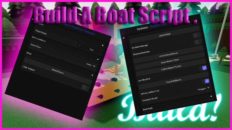 BUILD A BOAT AUTO BUILD SCRIPT *PASTEBIN*