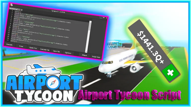 Airport Tycoon Script Roblox-hack