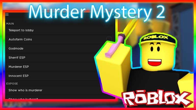 Nuevo Script Para Murder Mystery 2 GUI *PASTEBIN*