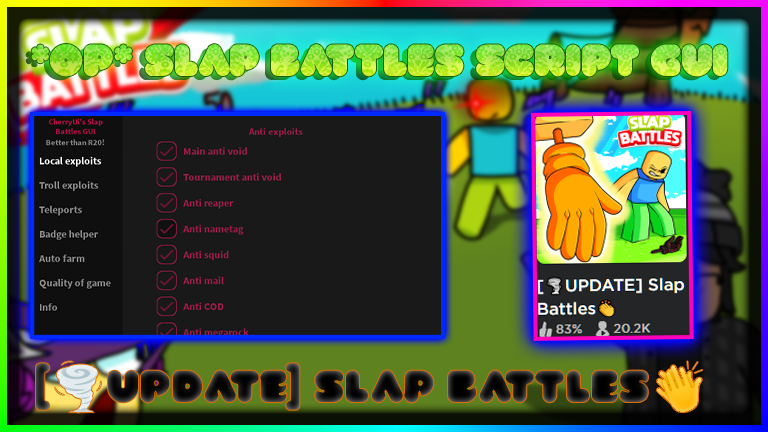 ROBLOX Slap Battles Script Hack