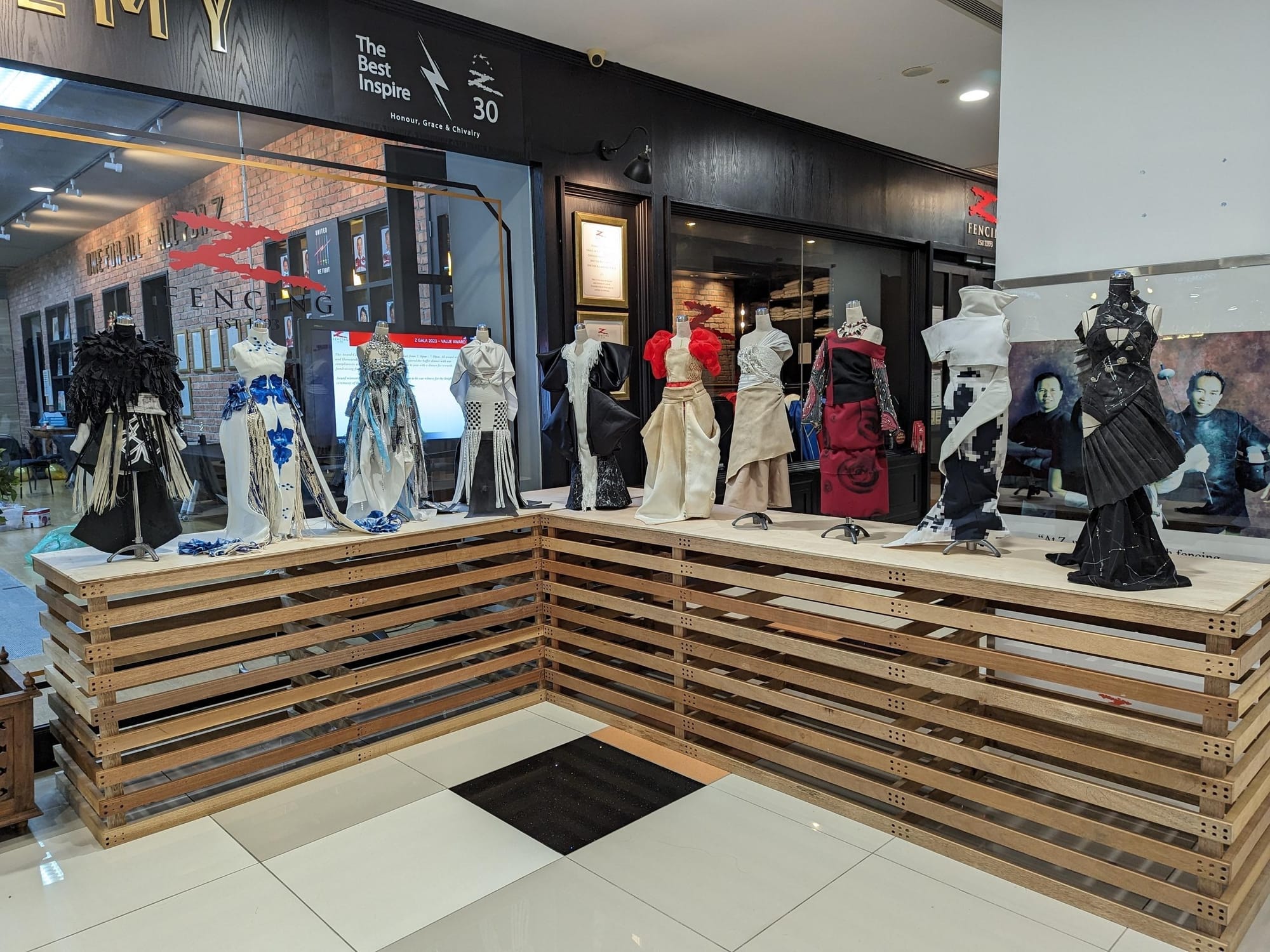Z fencing x Temasek Polytechnic Showcase