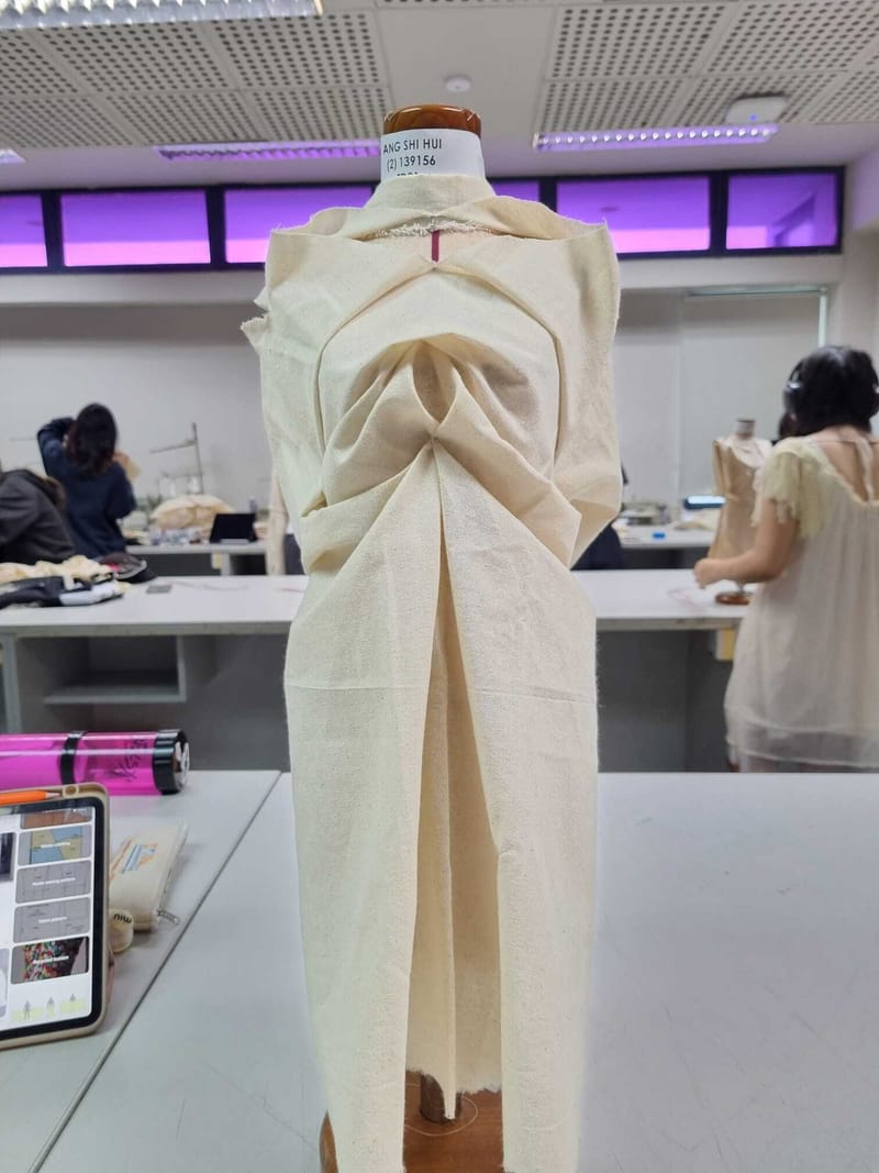 Zero waste draping