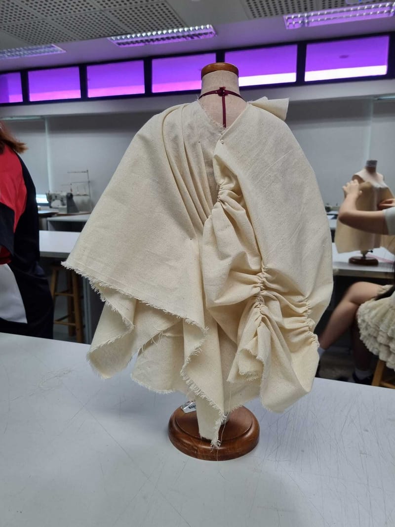 Zero waste draping