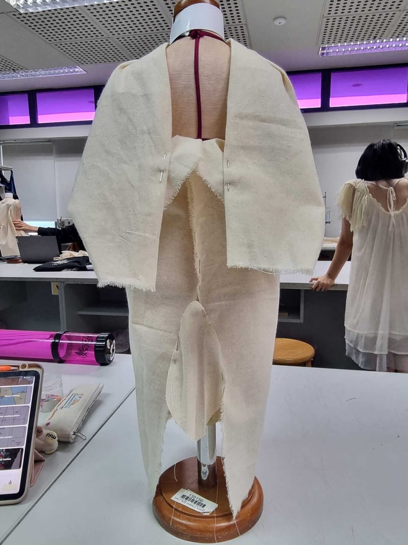 Zero waste draping