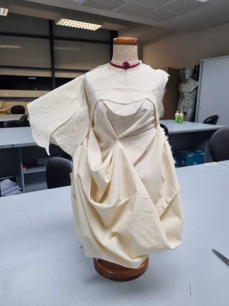 Zero waste draping