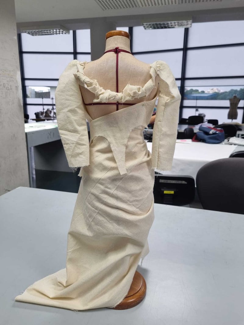 Zero waste draping