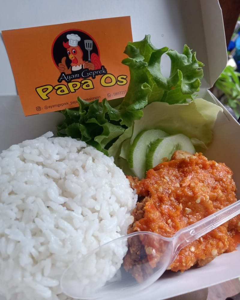 Nasi+Ayam Geprek