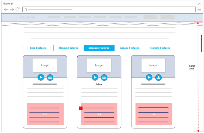 Service Help page
