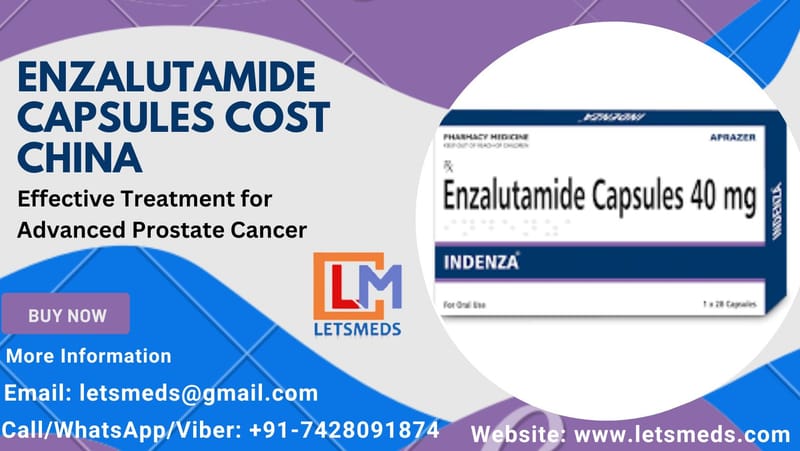 Buy Enzalutamide 40mg Capsules Cost Online Philippines Thailand Malaysia