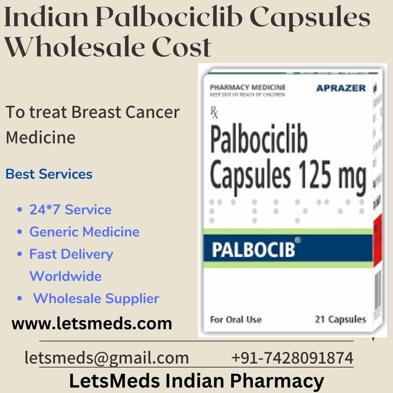 Buy Indian Palbociclib 125mg Capsules Online Singapore USA