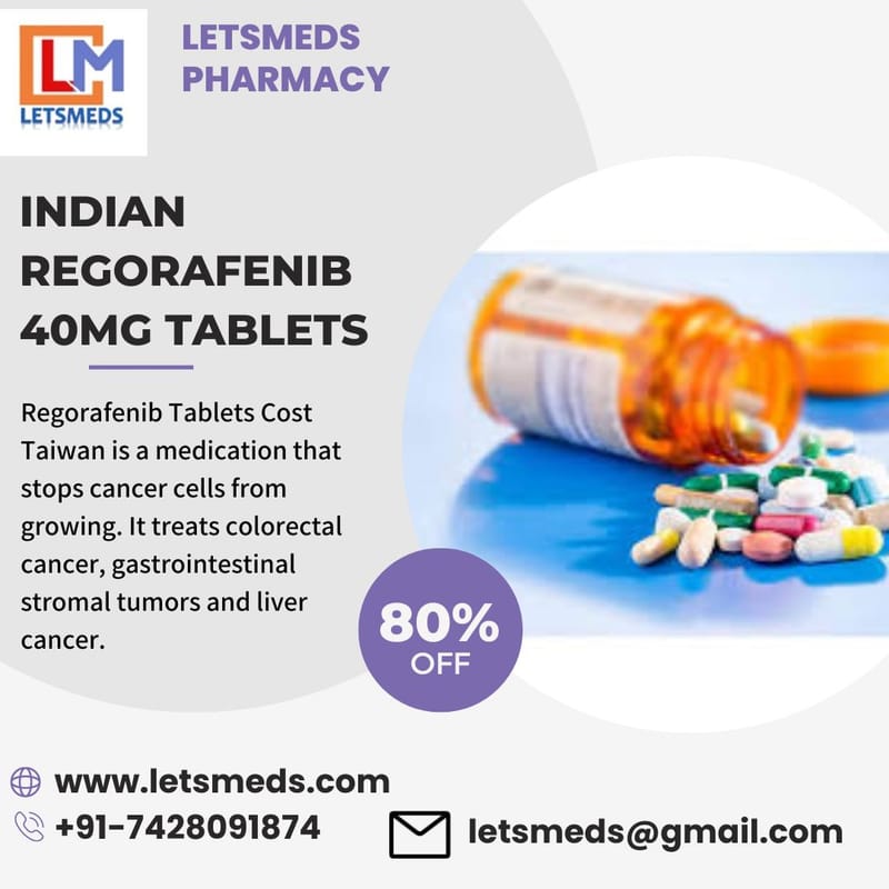 Purchase Generic Regorafenib 40mg Tablets Lowest Cost China USA Dubai