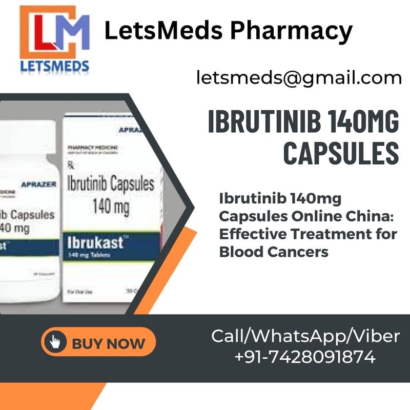 Indian Ibrutinib 140mg Capsules Wholesale Cost Philippines USA UAE