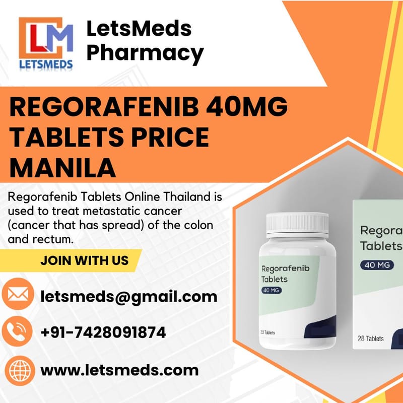 Purchase Generic Regorafenib Tablets Lowest Price Singapore, Dubai, USA, UAE