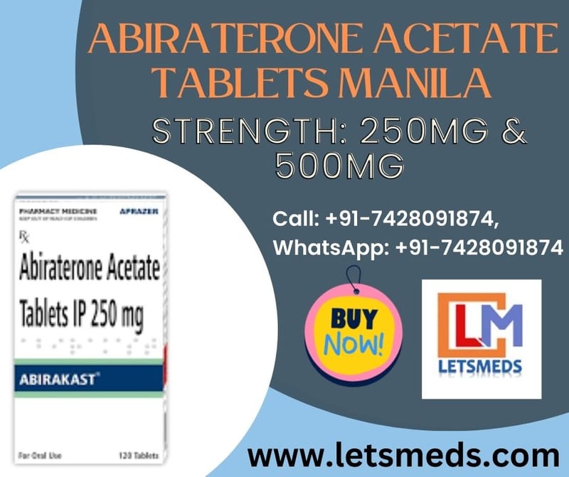 Buy Abirakast Abiraterone 250mg Tablets Online Cost Manila, Thailand, Malaysia