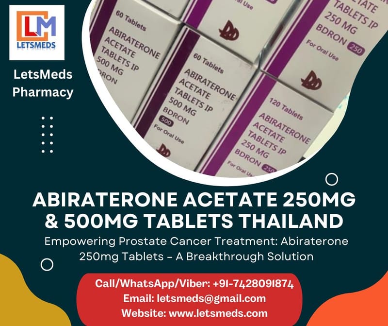 Abiraterone Acetate 250mg Tablets Lowest Cost Philippines, Thailand, USA