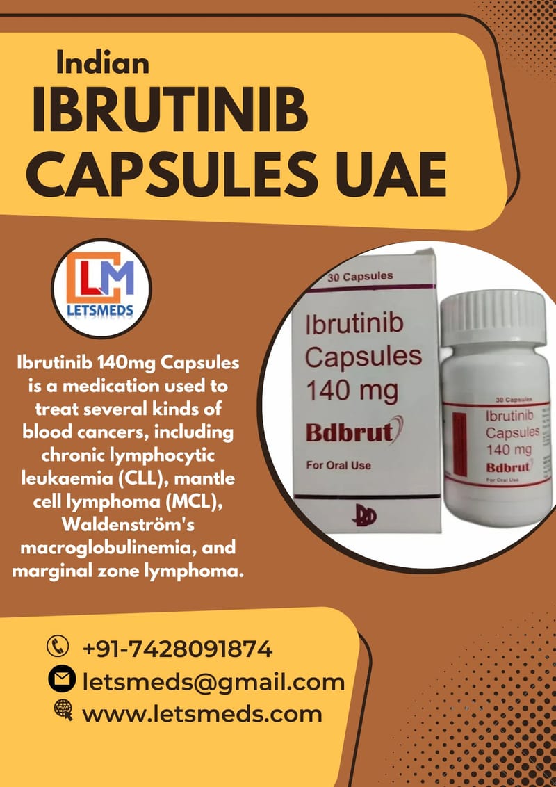 Ibrutinib 140mg Capsules Lowest Price Philippines, Malaysia, UAE