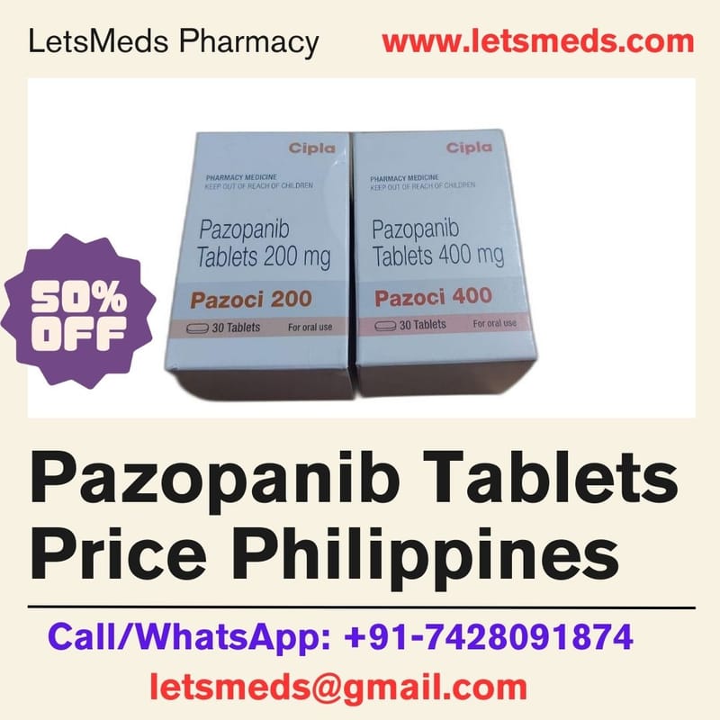 Indian Pazopanib 200mg Tablets Lowest Cost Cebu City Philippines