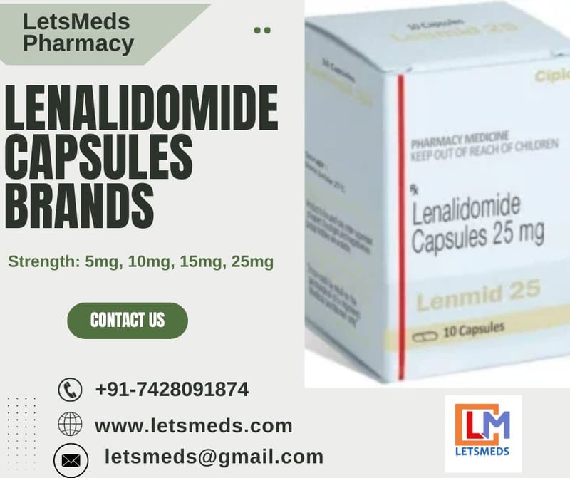 Indian Lenalidomide 25mg Capsules Lowest Cost Philippines, Thailand, USA