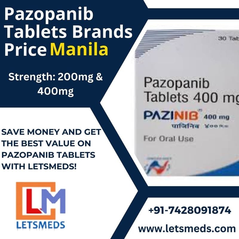 Purchase Generic Pazopanib Tablets Lowest Price Davao City Philippines