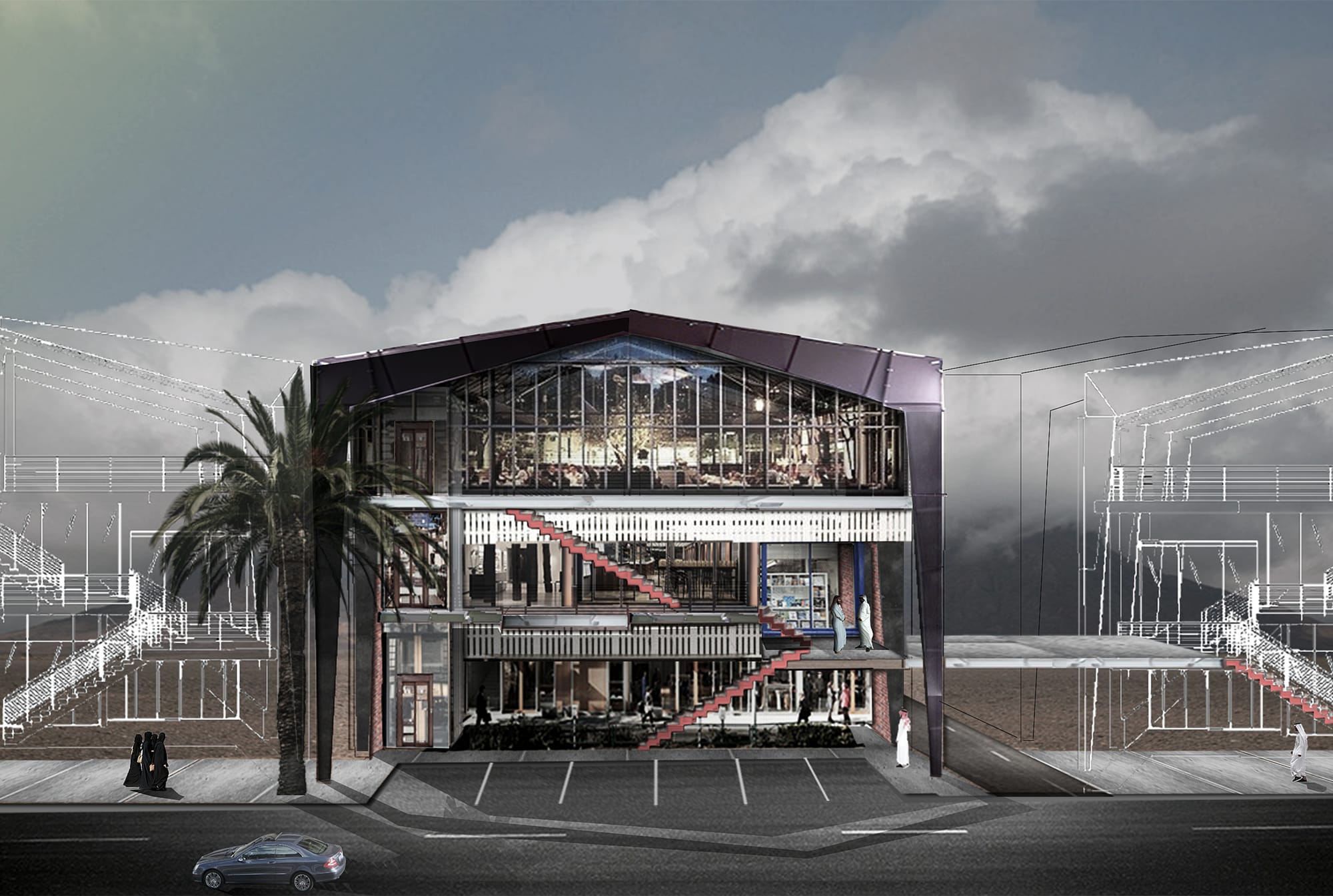 Shoran Commercial Building