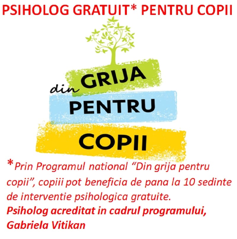 Program national "Din grija pentru copii"