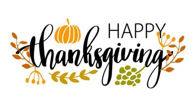 Thanksgiving Schedule Of 2019 (schedule may be different then last year)