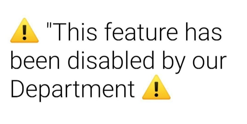 Calendar 2019 Have Been Disabled